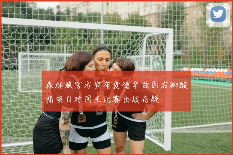 森林狼官方宣布爱德华兹因右脚酸痛明日对国王比赛出战存疑